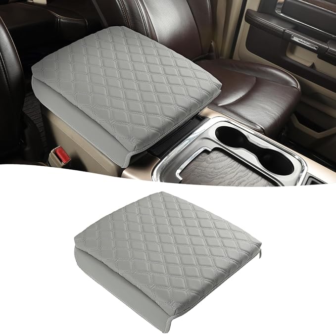 GIANT PANDA Center Console Cover Armrest Cover Cushion Fits Dodge RAM 1500 2500 by GIANTPANDA