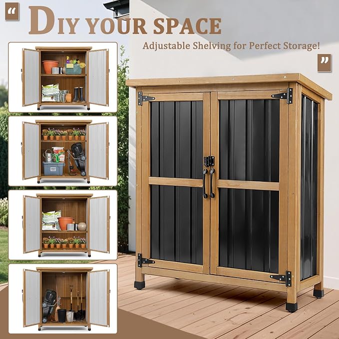 Weatherproof Outdoor Storage Cabinet - Image 8