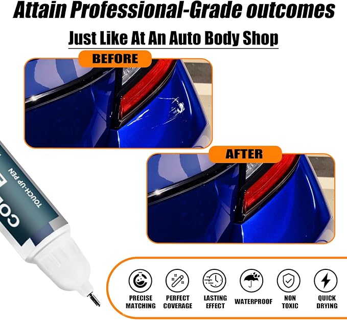 Sapphire Blue Pearl Touch Up Paint Compatible - Image 2