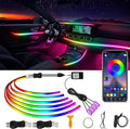 Acrylic Interior Car LED Strip Light RGB Dreamcolor 10 in1 by AMKI