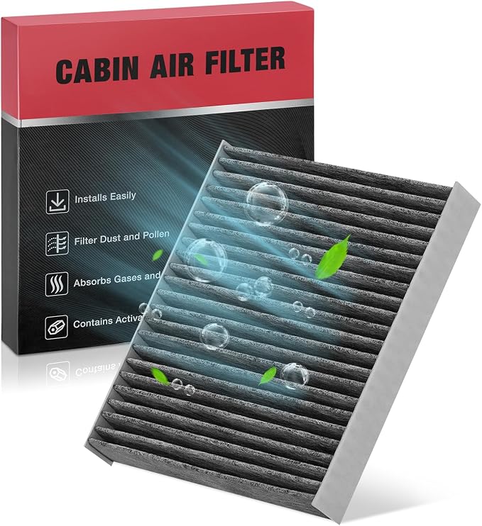 BDFHYK Cabin Air Filter with Activated Carbon Compatible with Kia Soul 2010 by BDFHYK
