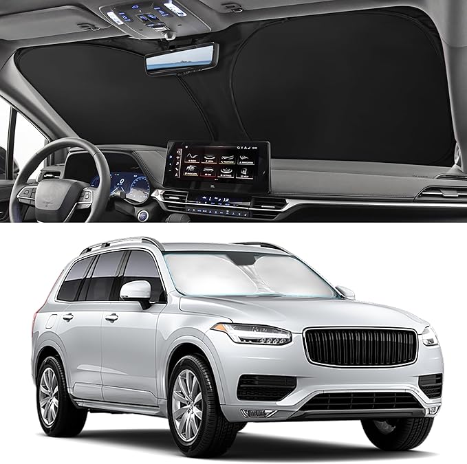 Car Windshield Sun Shade Sunshade Compatible - Image 2