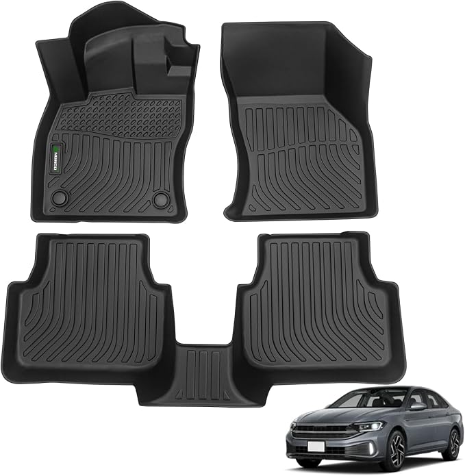 ANBINGO® Floor Mats Custom for Jetta 2019-2025 Waterproof Car Mats All Weather by ANBINGO