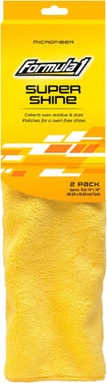 Formula 1 Super Shine Microfiber Towels by Formula1