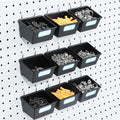 FRIMOONY 16 Pack Pegboard Bins by FRIMOONY