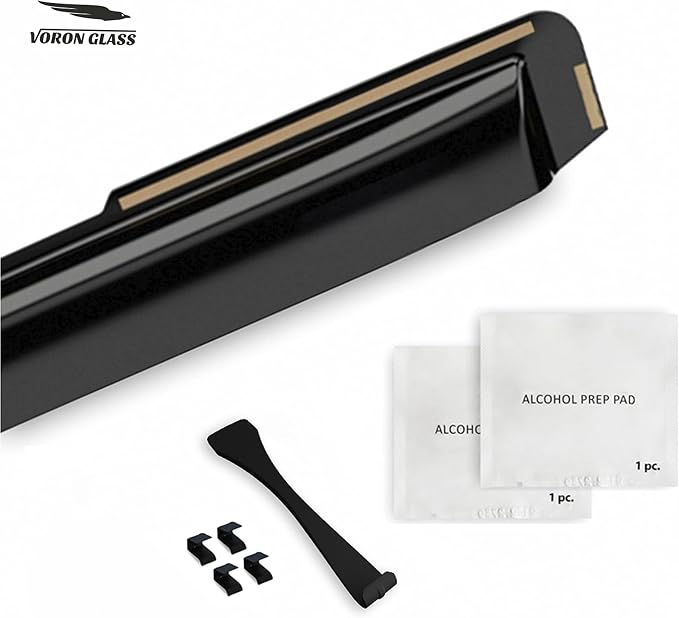 Voron Glass in-Channel Extra Durable Rain Guards - Image 6