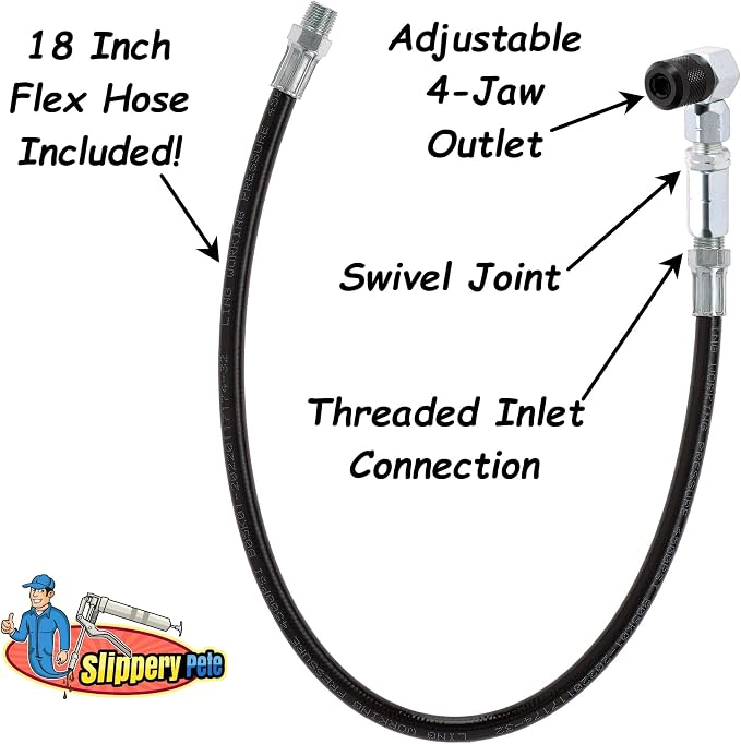 Slippery Pete 90 Degree Grease Gun Coupler - Image 2