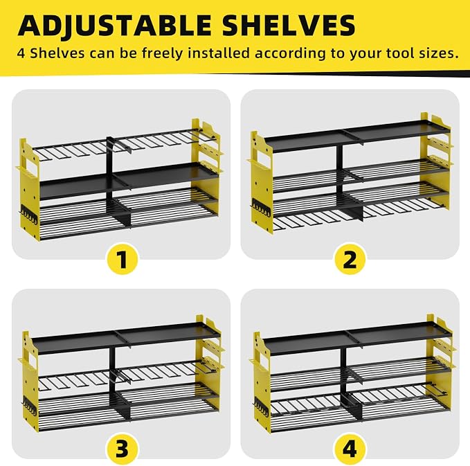 Power Tool Organizer Wall Mount - Image 6