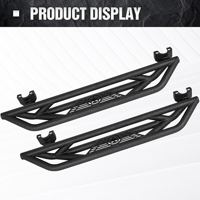 for Jeep JK Running Boards Drop Side Steps Compatible - Image 7