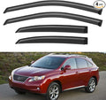 Window Visors Rain Guards for 2010-2015 Lexus RX350, Out-Channel Window Vent by YQAUTEC