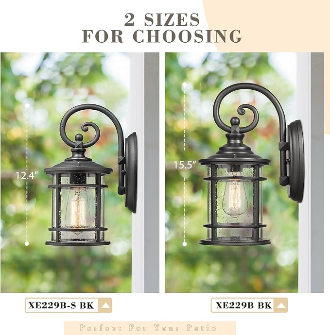 Emliviar Outdoor Wall Light Fixture - Image 7