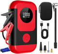 Tire Inflator Portable Air Compressor & Car Jump Starter, Cordless Air Pump by ApexNexus
