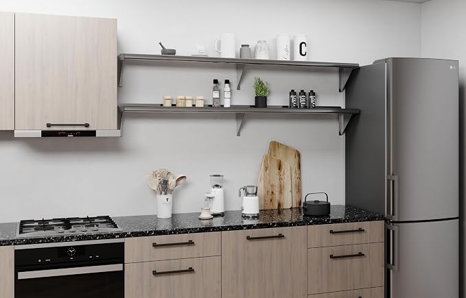 AmGood 72" Long X 10" Deep Stainless Steel Wall Shelf | NSF Certified | - Image 6