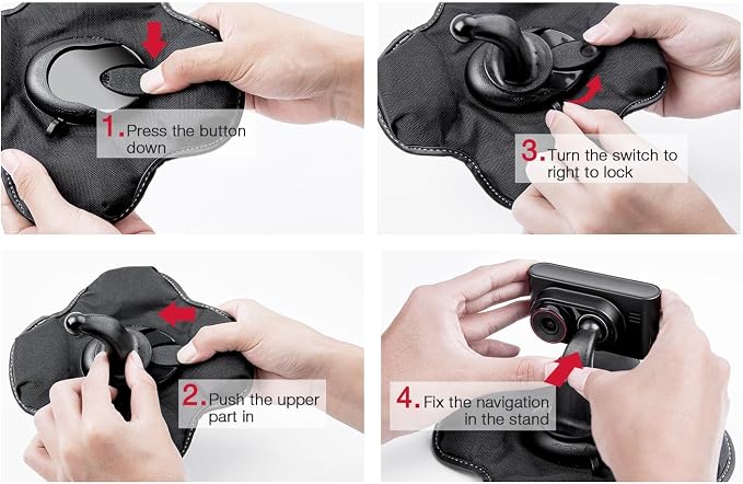ChargerCity Nonslip Beanbag Dashboard Friction Mount - Image 3