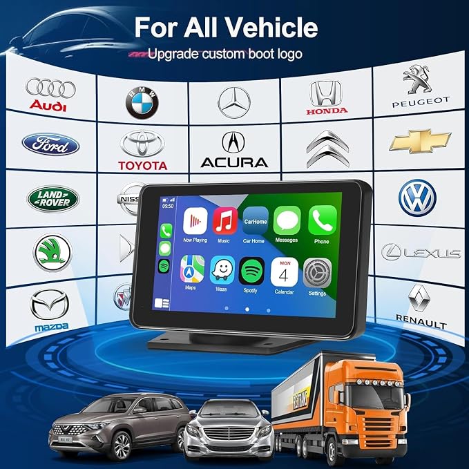 Portable Apple Carplay/Android Auto Screen - Image 6