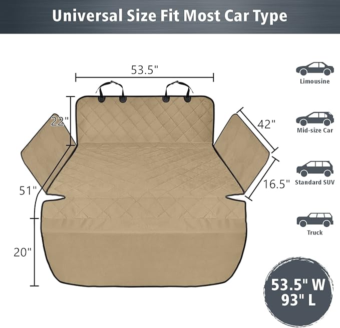 F-color SUV Cargo Liner for Dogs - Image 4