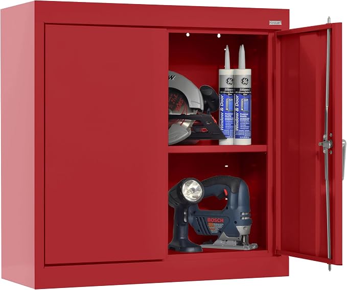 Sandusky Lee WA11301226-01 Wall-Mount Metal Storage Cabinet - Image 5