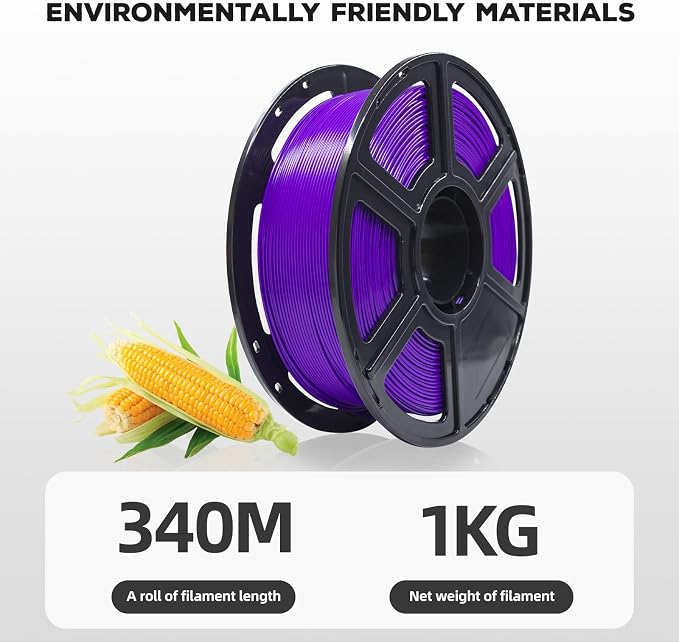 FLASHFORGE PLA Filament 1.75mm, 3D Printer Filament 1kg Spool, Dimensional - Image 5