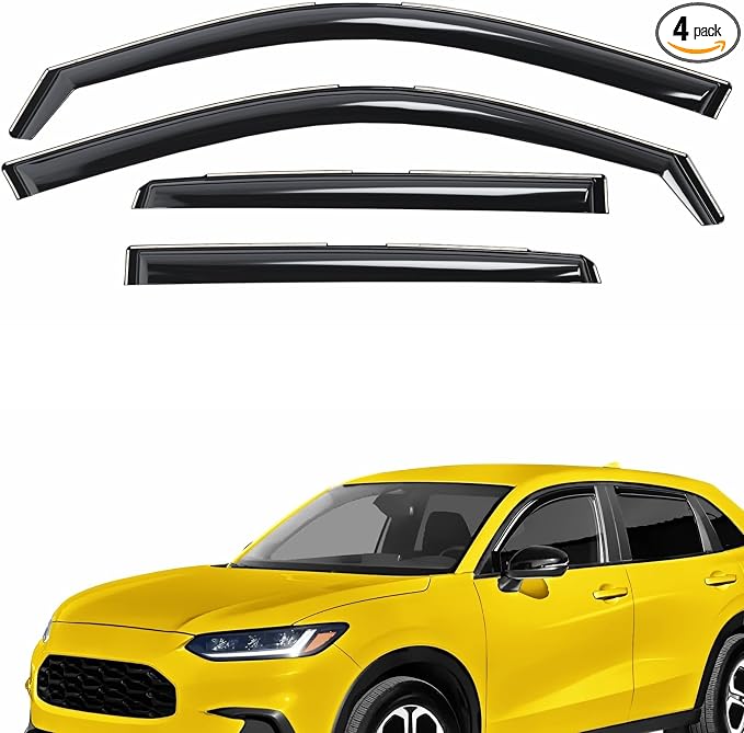 Extra Durable Window Deflectors in-Channel Window Visors Rain Guards Fit by AEROGUYSCustomfitrainguard