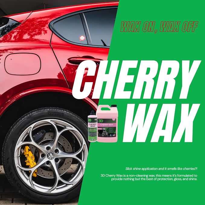 3D Cherry Wax – Liquid Carnauba Show Car Wax - Image 3