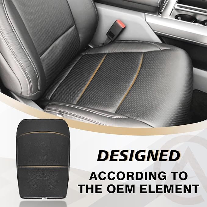 Muslogy Center Console Armrest Cover Compatible - Image 3