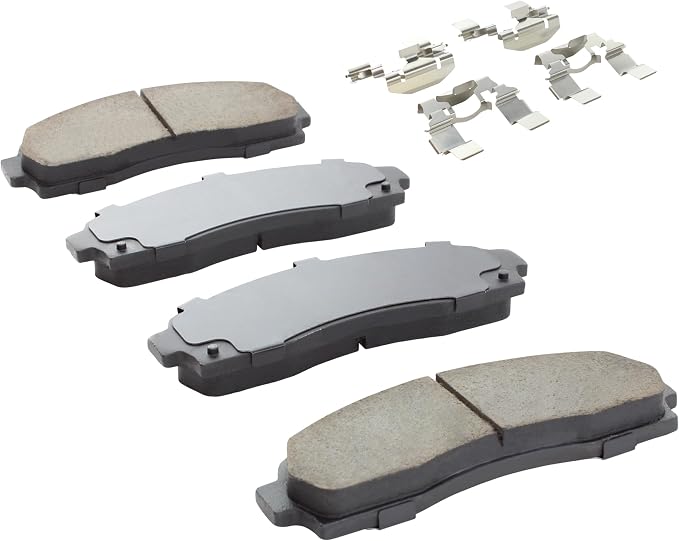 Premium Ceramic Front Brake Pads Compatible - Image 2