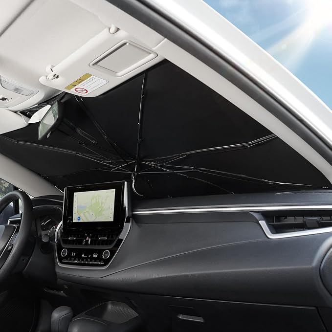 Umbrella Sunshade for Corolla Cross 2025 Accessories, Foldable Windshield Cover - Image 7