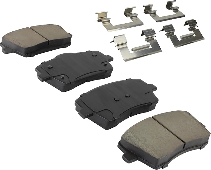 Premium Ceramic Front Brake Pads Compatible - Image 2
