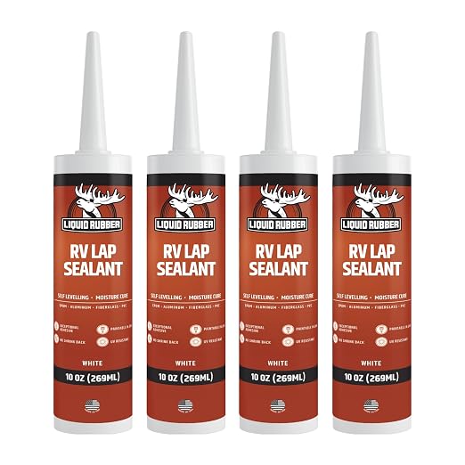 Liquid Rubber RV Lap Sealant, 4 Pack by LiquidRubber