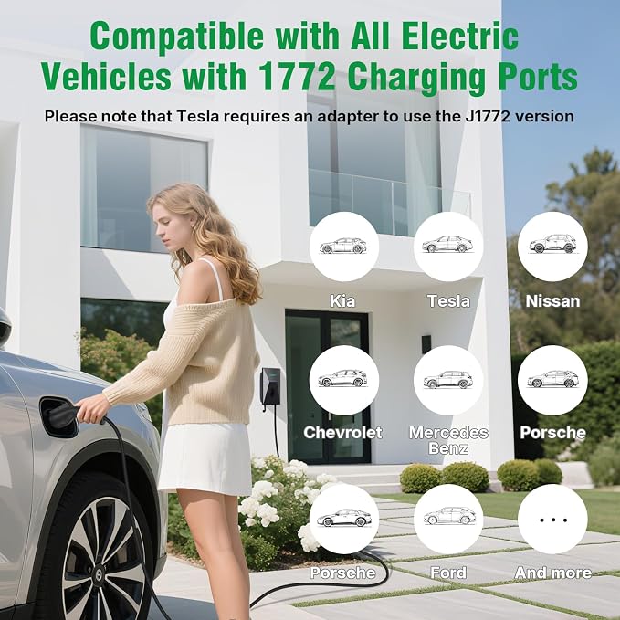 Calion Level 2 EV Charger-EV Wall-Mount Charger - Image 5