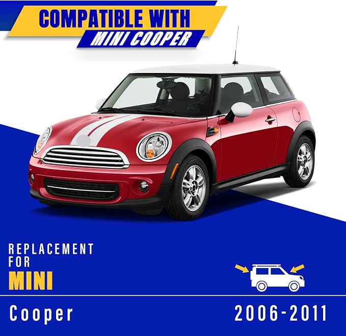 3 wipers Replacement for 2006-2011 Mini Cooper, Windshield Wiper Blades - Image 5
