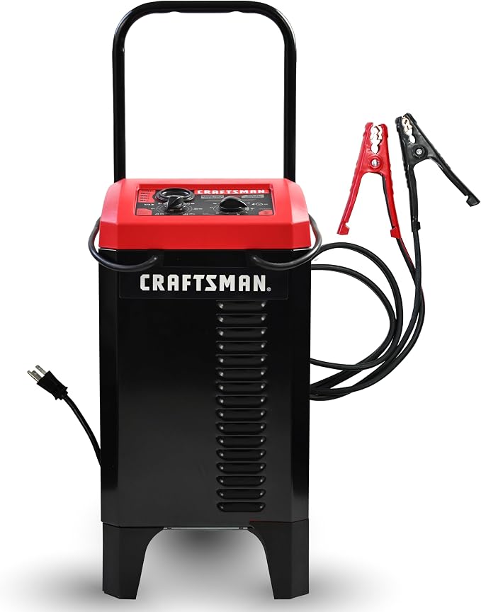 CRAFTSMAN Wheeled Battery Charger and Engine Starter, CMXCESM233, 2-in-1 Manual by CRAFTSMAN