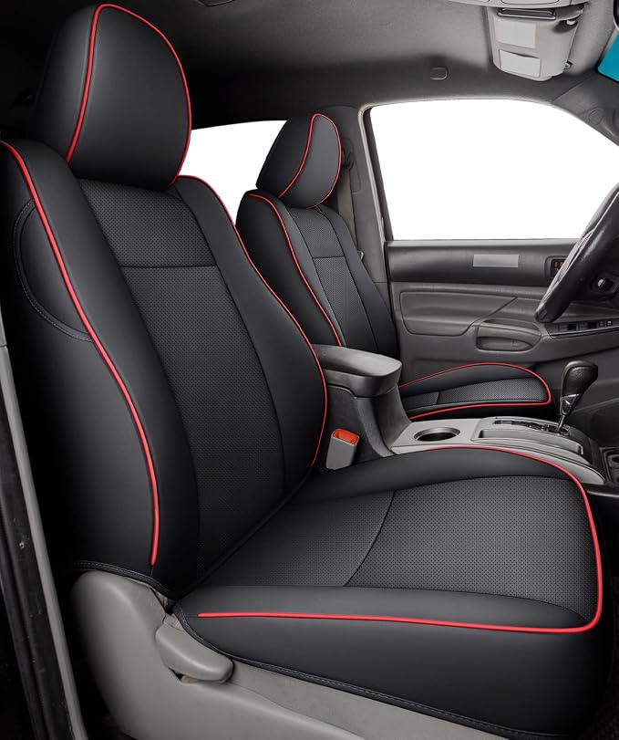 LUCKYMAN CLUB 2005-2015 Tacoma Custom Fit Seat Covers by LUCKYMANCLUB