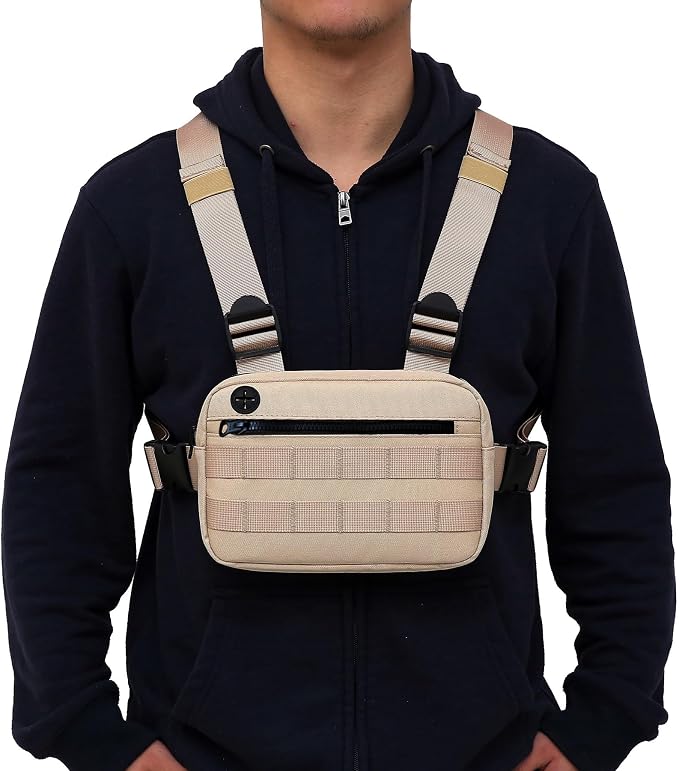 Outdoor Chest Bag For Men, EDC Chest Pack - Image 2