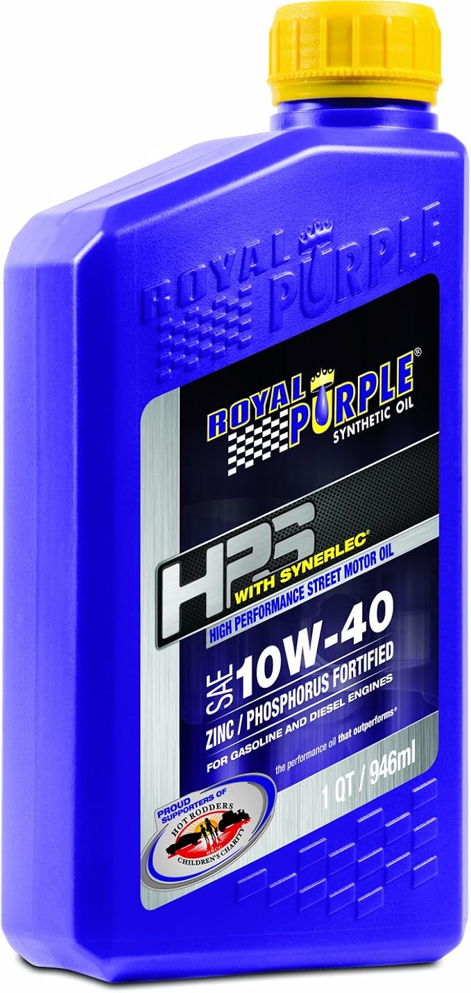 Royal Purple 32140 HPS 10W-40 High Performance Street Synthetic Motor Oil by RoyalPurple