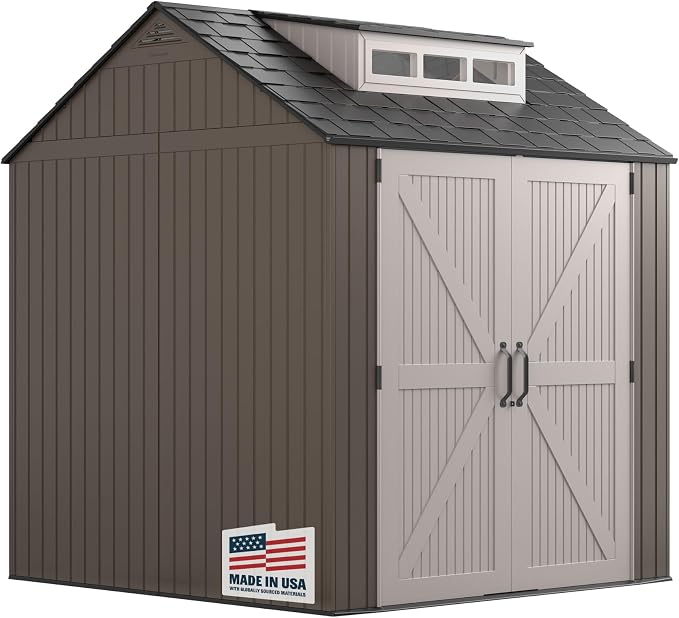 Rubbermaid Large Resin Outdoor Storage Shed by Rubbermaid