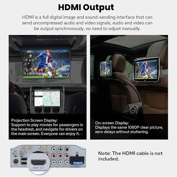 Joying Single Din Touchscreen Radio 10.1 Inch Car Stereo - Image 5