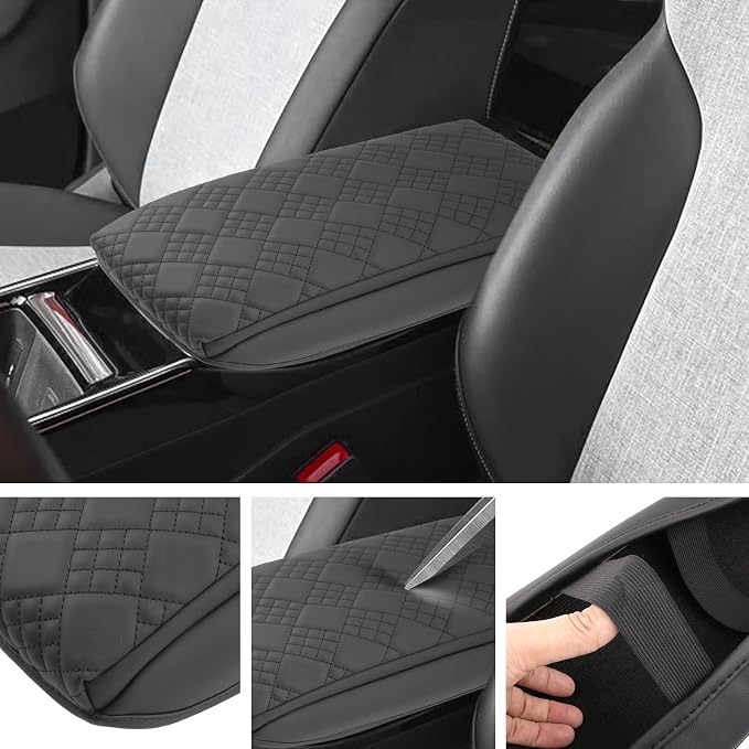 SXCY for 2025 VW ID.4 Armrest Cover Pad for 2025 Volkswagen ID.4 Accessories - Image 3