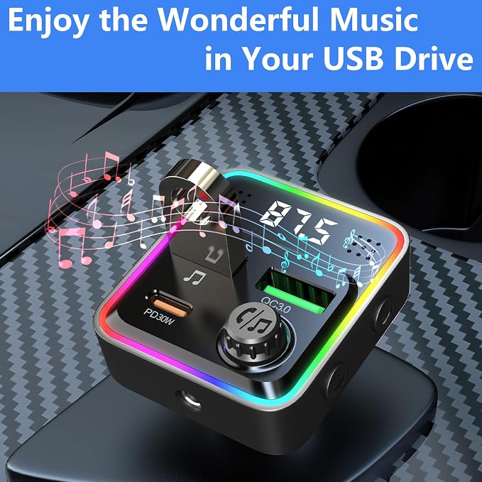 Bluetooth FM Transmitter for Car - Image 6