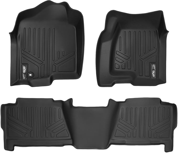 SMARTLINER Floor Mats Liner Set Compatible by SMARTLINER-USA