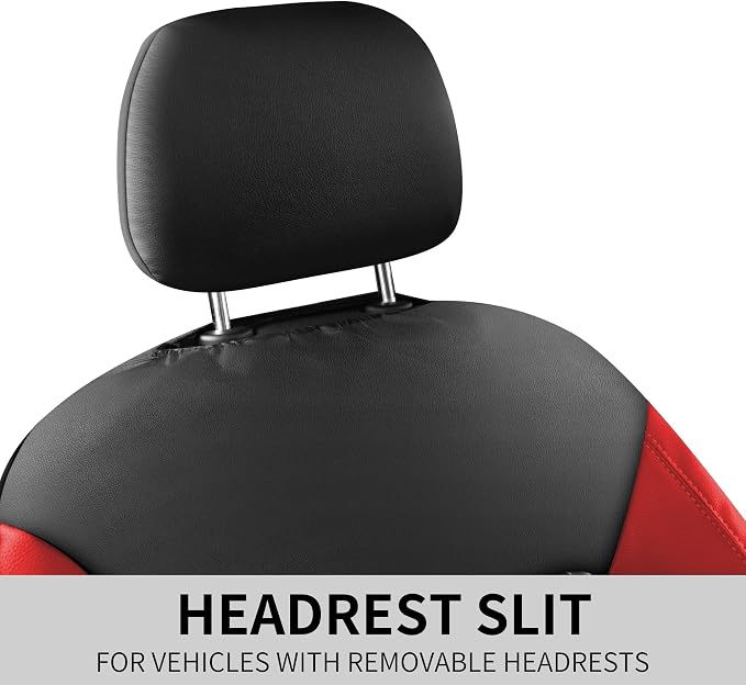 Car Seat Covers, Breathable and Waterproof Front Seat Covers, Luxury PU - Image 8