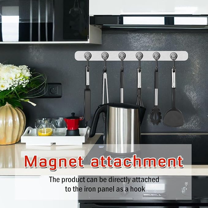 FINDMAG Magnetic Hooks, 30lbs+ Strong Magnetic Hooks Heavy Duty 2025 Criuse - Image 4