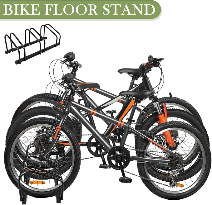 iCool Bike Stand for 3 Bikes, Parking Rack - Image 5