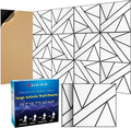8 Pack 2-Layer Soundproof Wall Panels, 1.2lb/ft* High Density, Thicker 0.43 in by Staytunedforournewproduct
