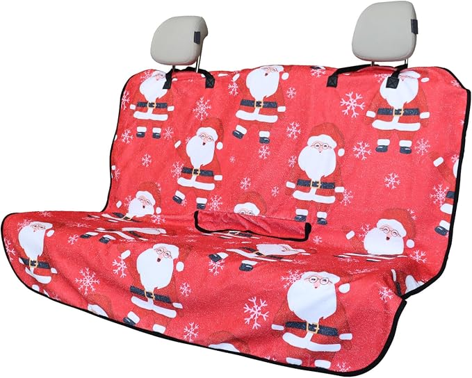Back Seat Cover for Car Trucks Van SUV, Waterproof Rear Bench Towel Seat Covers by LoyaGour