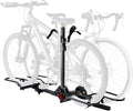 POLESTAR Hitch Mounted 2-Bike Rack, 200lbs Capacity Bike Rack Hitch by POLESTAR