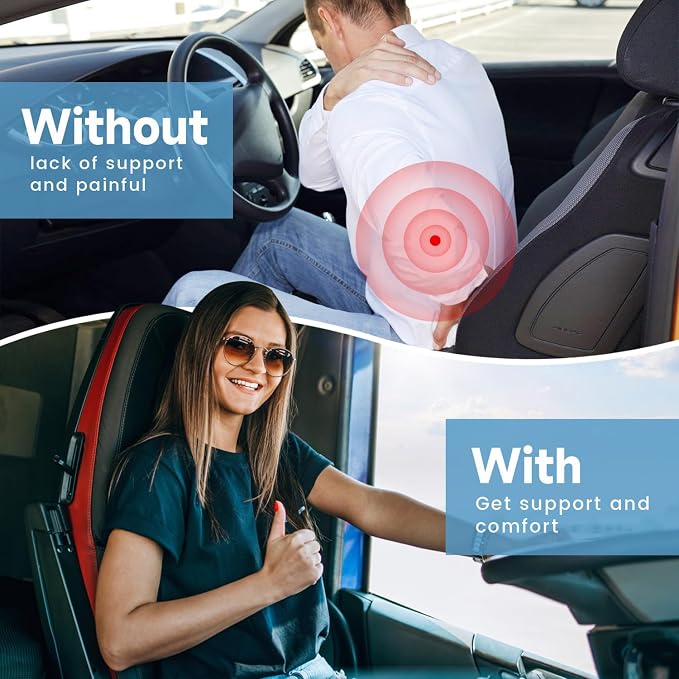 Heightening Truck Seat Cushion for Broader Vision, Car Seat Cushion for Car - Image 5