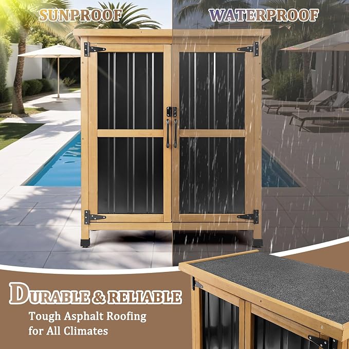 Weatherproof Outdoor Storage Cabinet - Image 5
