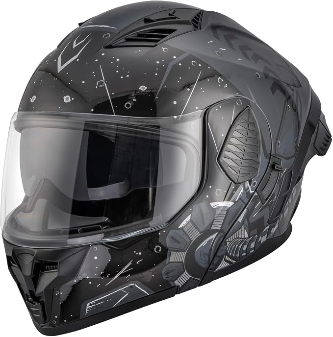 Modular Motorcycle Helmets Full Face Flip up Street Bike Motorcycle Helmet - Image 8