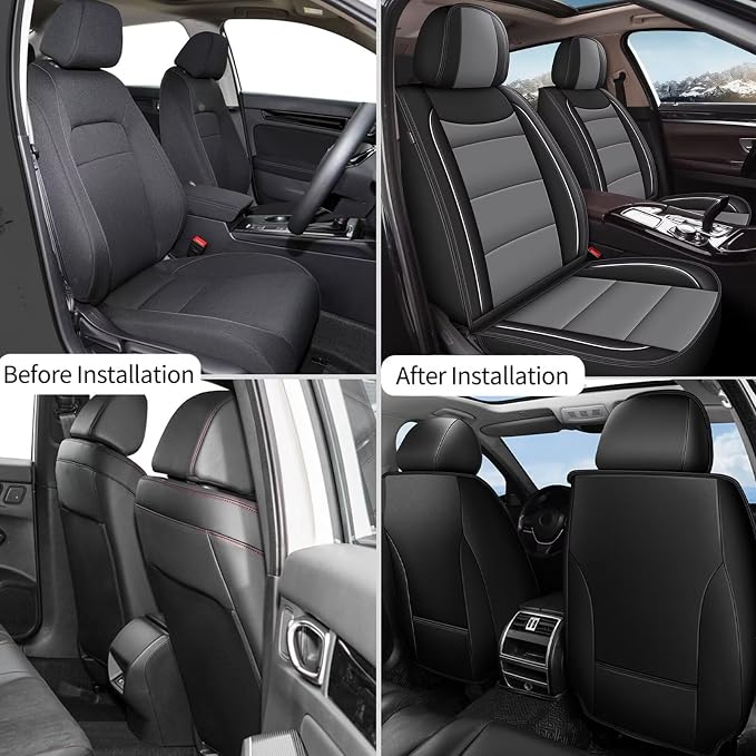 YORKNEIC 2 Front Seat Covers Fit - Image 6